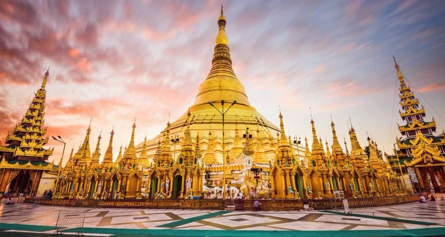 Tour Myanmar - Yangon - Chùa Đá Vàng - Bago 4N3Đ